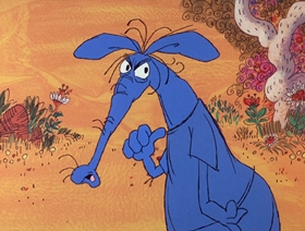 Screenshots from the 1969 DePatie Freleng cartoon The Ant from Uncle