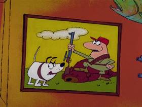 Screenshots from the 1969 DePatie Freleng cartoon Slink Pink