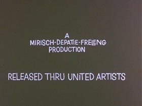 Screenshots from the 1969 DePatie Freleng cartoon Flying Feet