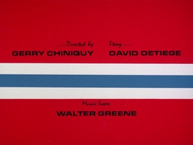 Screenshots from the 1969 DePatie Freleng cartoon Carte Blanched