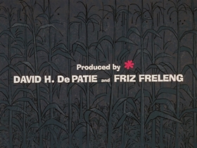 Screenshots from the 1969 DePatie Freleng cartoon Pink on the Cob