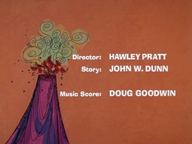 Screenshots from the 1969 DePatie Freleng cartoon Extinct Pink