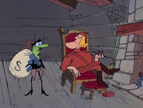 Screenshots from the 1969 DePatie Freleng cartoon Sweet and Sourdough