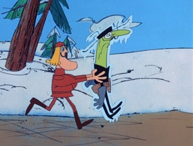 Screenshots from the 1969 DePatie Freleng cartoon Sweet and Sourdough