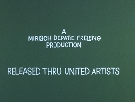 Screenshots from the 1969 DePatie Freleng cartoon Sweet and Sourdough