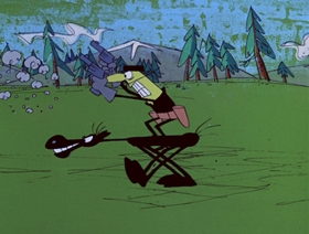 Screenshots from the 1969 DePatie Freleng cartoon Sweet and Sourdough