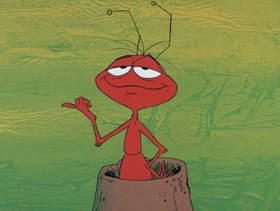 Screenshots from the 1969 DePatie Freleng cartoon Technology, Phooey