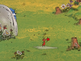 Screenshots from the 1969 DePatie Freleng cartoon Technology, Phooey