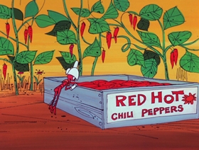 Screenshots from the 1969 DePatie Freleng cartoon Tijuana Toads