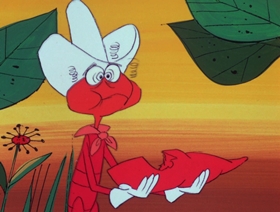 Screenshots from the 1969 DePatie Freleng cartoon Tijuana Toads
