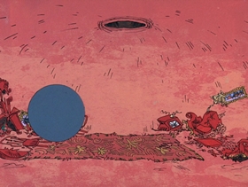 Screenshots from the 1969 DePatie Freleng cartoon Never Bug an Ant