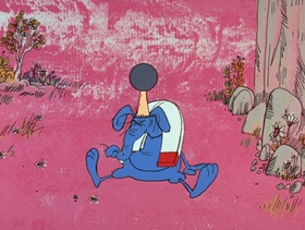 Screenshots from the 1969 DePatie Freleng cartoon Never Bug an Ant
