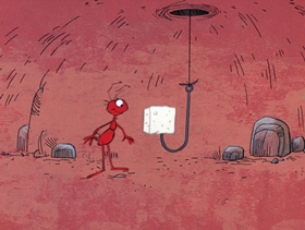 Screenshots from the 1969 DePatie Freleng cartoon Never Bug an Ant