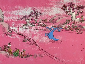 Screenshots from the 1969 DePatie Freleng cartoon Never Bug an Ant