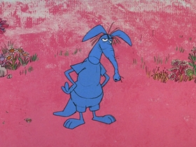 Screenshots from the 1969 DePatie Freleng cartoon Never Bug an Ant