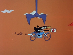 Screenshots from the 1969 DePatie Freleng cartoon A Pair of Sneakers