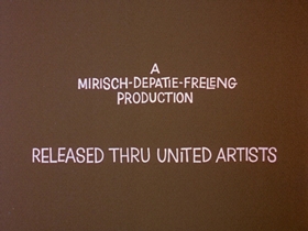 Screenshots from the 1969 DePatie Freleng cartoon A Pair of Sneakers