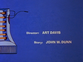 Screenshots from the 1969 DePatie Freleng cartoon A Pair of Sneakers