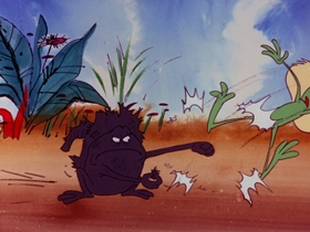 Screenshots from the 1969 DePatie Freleng cartoon A Pair of Greenbacks