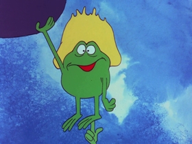 Screenshots from the 1969 DePatie Freleng cartoon A Pair of Greenbacks