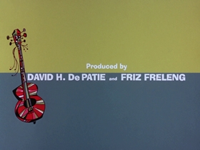 Screenshots from the 1969 DePatie Freleng cartoon A Pair of Greenbacks