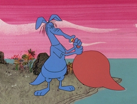 Screenshots from the 1969 DePatie Freleng cartoon Isle of Caprice