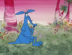Screenshots from the 1969 DePatie Freleng cartoon Isle of Caprice