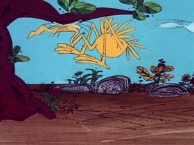 Screenshots from the 1969 DePatie Freleng cartoon Go For Croak