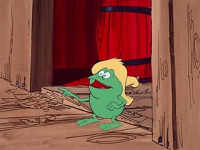Screenshots from the 1969 DePatie Freleng cartoon Go For Croak
