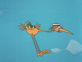 Screenshots from the 1969 DePatie Freleng cartoon Go For Croak