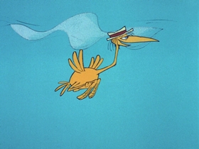 Screenshots from the 1969 DePatie Freleng cartoon Go For Croak