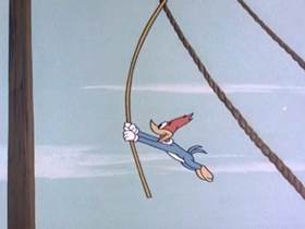 Screenshots from the 1970 Walter Lantz cartoon Coo Coo Nuts