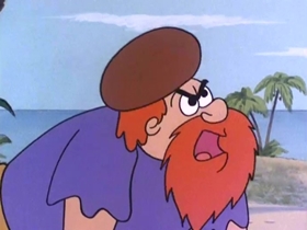 Screenshots from the 1970 Walter Lantz cartoon Coo Coo Nuts