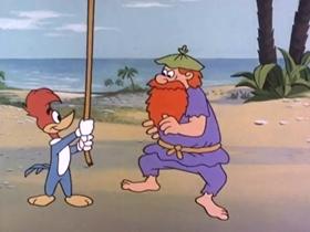 Screenshots from the 1970 Walter Lantz cartoon Coo Coo Nuts