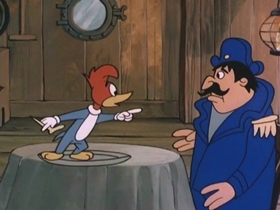 Screenshots from the 1970 Walter Lantz cartoon Coo Coo Nuts