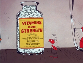 Screenshots from the 1970 DePatie Freleng cartoon Don