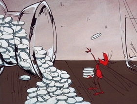 Screenshots from the 1970 DePatie Freleng cartoon Don