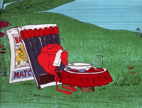 Screenshots from the 1970 DePatie Freleng cartoon Don