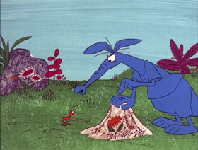 Screenshots from the 1970 DePatie Freleng cartoon Don