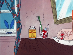 Screenshots from the 1970 DePatie Freleng cartoon Don