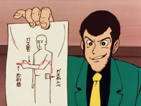 Screenshots from the 1971 TMS Entertainment cartoon The Man They Called Magician