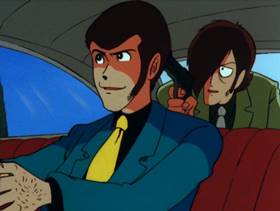 Screenshots from the 1971 TMS Entertainment cartoon The Man They Called Magician