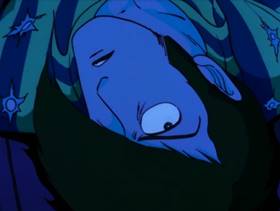 Screenshots from the 1971 TMS Entertainment cartoon The Man They Called Magician