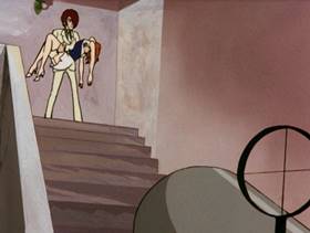 Screenshots from the 1971 TMS Entertainment cartoon The Man They Called Magician