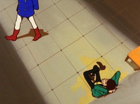 Screenshots from the 1971 TMS Entertainment cartoon Farewell My Beloved Witch