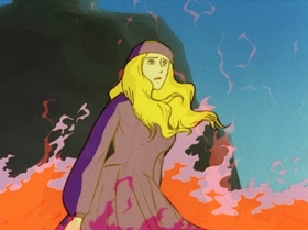 Screenshots from the 1971 TMS Entertainment cartoon Farewell My Beloved Witch