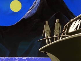 Screenshots from the 1971 TMS Entertainment cartoon Farewell My Beloved Witch