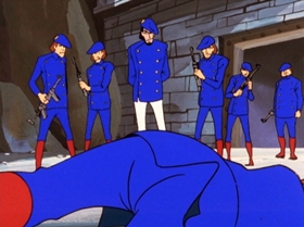 Screenshots from the 1971 TMS Entertainment cartoon Farewell My Beloved Witch