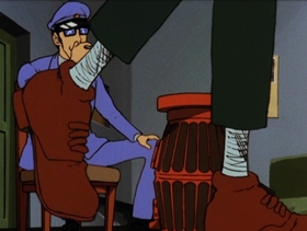 Screenshots from the 1971 TMS Entertainment cartoon One Chance to Breakout