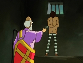 Screenshots from the 1971 TMS Entertainment cartoon One Chance to Breakout